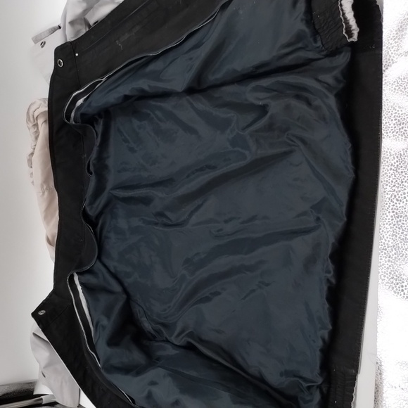 London Fog Mens Size 44 regular light gray bomber jackets - Picture 15 of 15